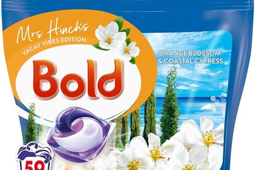 🦊Bold Washing Liquid Capsules, 59 Washes, Orange Blossom & Coastal Cypress-AUTO WIN -2 WINNERS