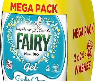 🦊Fairy Non Bio Washing Liquid Laundry Detergent Gel, 1.8l- 2 WINNERS- AUTO WIN