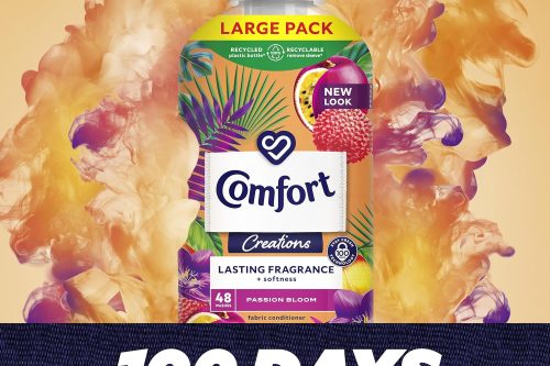 🦊Comfort Creations Passion Bloom Fabric Conditioner  6x 1.44 L (288 washes) 08/08