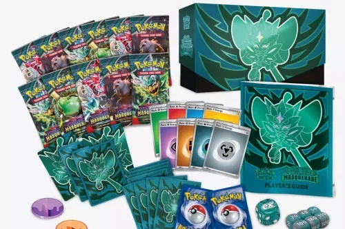 🦊POKEMON Pokémon Twilight Masquerade Scarlet & Violet Elite Trainer Box trading cards-AUTO WIN