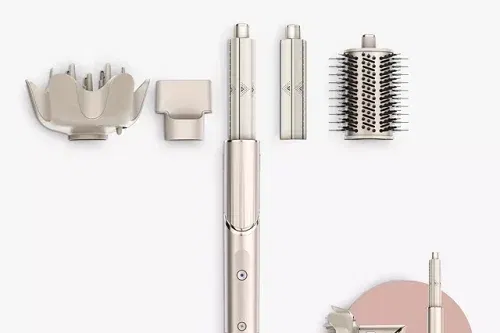 Shark FlexStyle HD435SLUK 4-in-1 Air Styler & Hair Dryer For Curly & Coily Hair, Stone