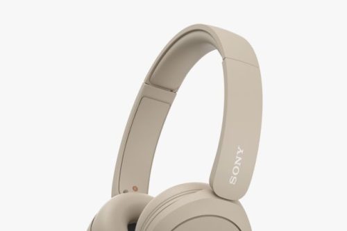 🦊 Sony WH-CH520 Bluetooth Wireless On-Ear Headphones with Mic/Remote, Beige -AUTO WIN