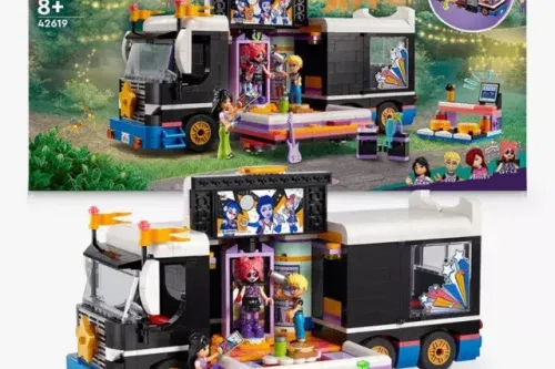 LEGO Friends 42619 Pop Star Music Tour Bus-AUTO WIN 24/09