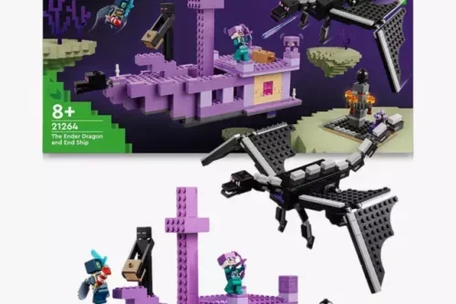 LEGO Minecraft 21264 Ender Dragon & End Ship-AUTO WIN