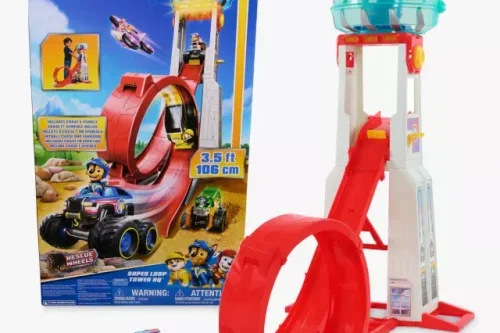 🦊 Paw Patrol Rescue Wheels Super Loop Tower HQ. -AUTO WIN