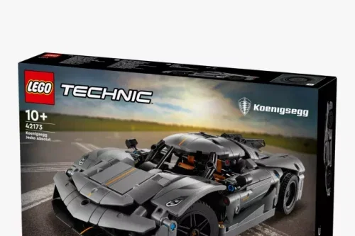 🦊 LEGO Technic 42173 Koenigsegg Jesko Absolut Grey Hypercar-AUTO WIN