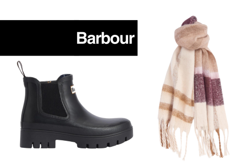 WIN A BARBOUR SCARF AND WELLIES -AUTO WIN