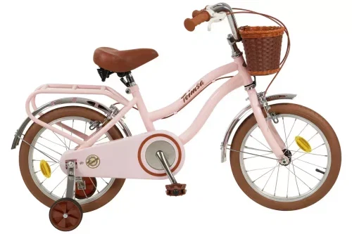 Toimsa Vintage 16 Inch Wheel Size Bicycle - Pink -AUTO WIN