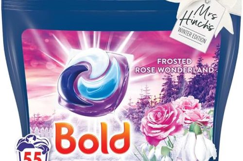 🦊 Bold All-in-1 Laundry Detergent, Washing Pods/Washing Liquid Capsules, 110 Washes-AUTO WIN