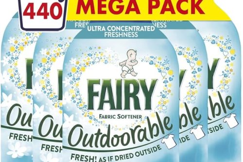 🦊  Fairy Outdoorable Fabric Conditioner 55 Washes, X8- AUTO WIN