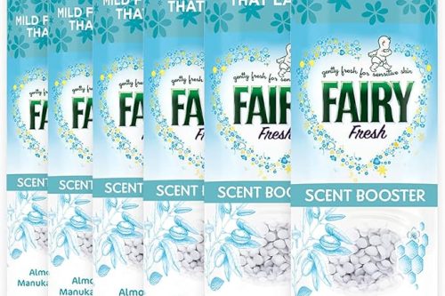 🦊Fairy in-Wash Scent Booster Laundry Beads, for Mild Freshness That Lasts, (245g x 6)- AUTO WIN 27/09