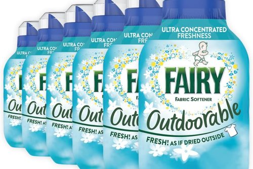 🦊 Fairy Outdoorable Fabric Conditioner Ultra Concentrated 210 Washes, 2.94L (490 ml x 6) -AUTO WIN 27/09