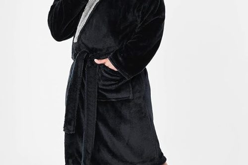 🦊CityComfort Luxury Super Soft Men Dressing Gown Mens Bathrobe-AUTO WIN