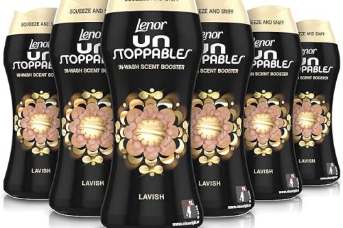 🦊 Lenor Unstoppables Lavish In-Wash Scent Booster Beads That Gives A Fresh Scent Boost From Wash To Wash, 210 g, Pack of 6- AUTO WIN