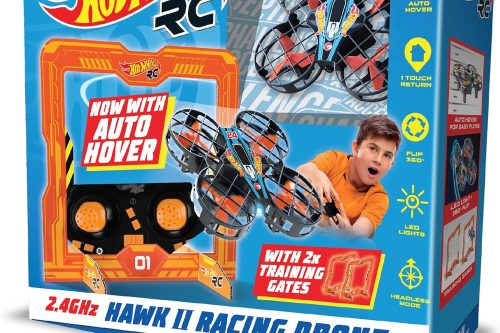 🦊Hot Wheels RC Hawk Racing Drone- AUTO WIN 10/10