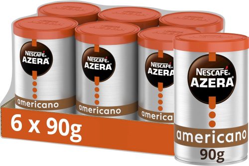 🦊NESCAFÉ Azera Americano Instant Coffee, 90 g (Pack of 6) - AUTO WIN 15/09