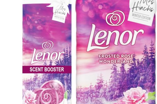 🦊Mrs Hinch Bundle of Frosted Rose Fabric Conditioner 1650ml & 176g Scent Booster Laundry Beads- 2 WINNERS - AUTO WIN 11/09