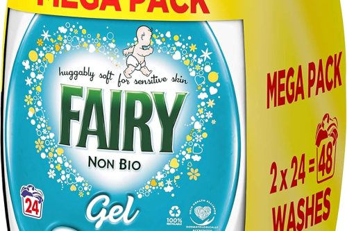 🦊Fairy Non Bio Washing Liquid Laundry Detergent Gel, 1.8l- AUTO WIN 18/09
