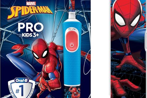 🦊Oral-B Pro Kids Spiderman Electric Toothbrush- AUTO WIN 18/10