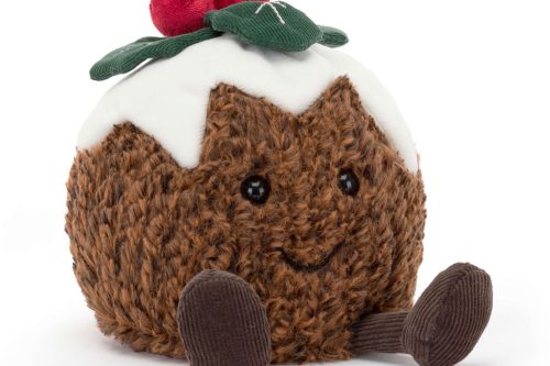 🦊JELLYCAT AMUSEABLES CHRISTMAS PUDDING - AUTO WIN 20/09
