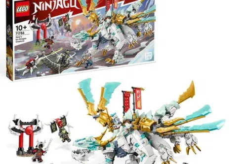 LEGO NINJAGO Zane’s Ice Dragon Creature Toy 71786-AUTO WIN