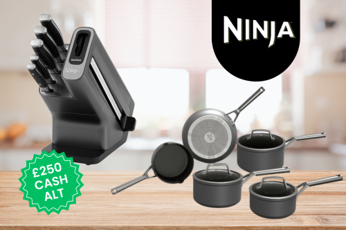 Ninja Saucepan & Knife Set-20/10