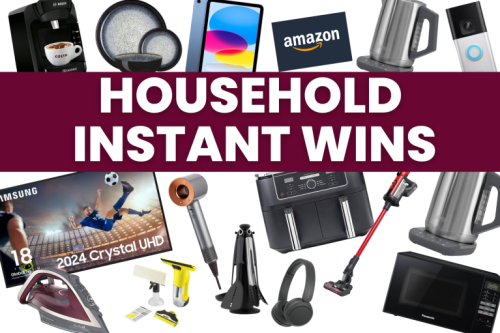 🦊Household Instant Wins- MAIN PRIZE AUTO WIN - 21/09