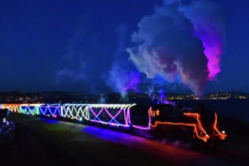 DEVON TRAIN OF LIGHTS+SANTA - AUTO WIN
