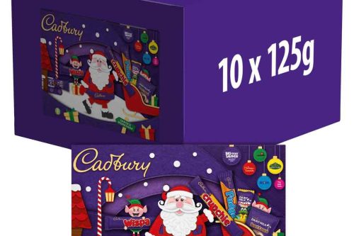 🦊CADBURY CHOCOLATE SELECTION BOX 125G (BOX OF 10)- AUTO WIN 25/09