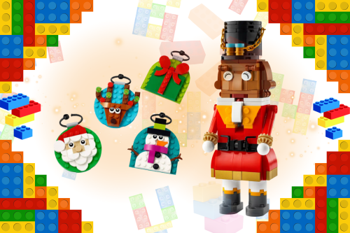 🦊LEGO- Nutcracker and Christmas Ornament Selection- AUTO WIN 13/10