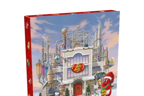 🦊 Jelly Belly Jumbo Factory Advent Calendar, 192g-AUTO WIN