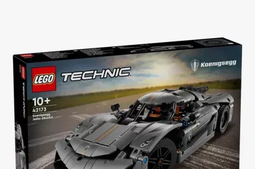🦊 LEGO Technic 42173 Koenigsegg Jesko Absolut Grey Hypercar-AUTO WIN