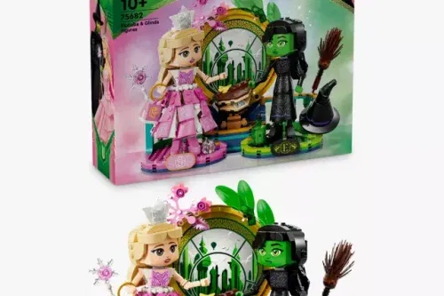 🦊 LEGO Wicked 75682 Elphaba & Glinda Figures Building Toy Set-AUTO WIN