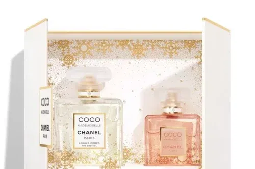 CHANEL Coco Mademoiselle Case Eau de Parfum 50ml And Body Oil Fragrance Gift Set-Auto win