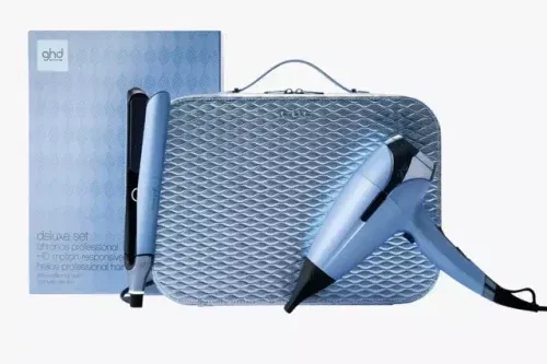🦊 Ghd Chronos & Helios Deluxe Set, Ice Luxe Blue-22/10