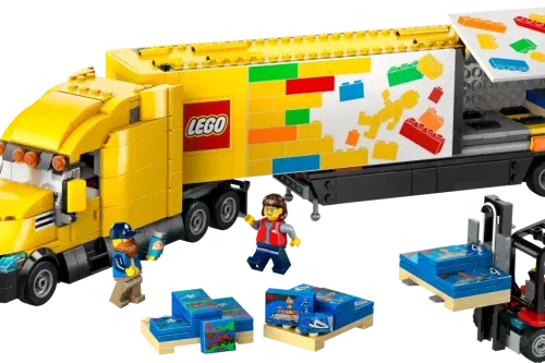 🦊 LEGO 60440 Yellow Delivery Truck-AUTO WIN 16/10