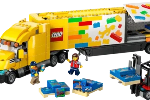 🦊 LEGO 60440 Yellow Delivery Truck-AUTO WIN 29/10