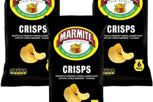 🦊 Marmite Snack Crisp Bundle with Marmite Multipack Crisps 6x25g (3 Pack)-AUTO WIN