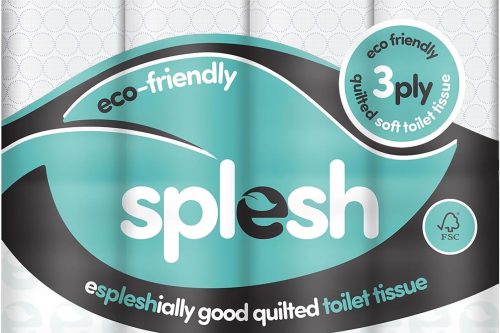 🦊Splesh by Cusheen 3-ply Toilet Roll - Unscented (60 Pack) Soft, Quilted- AUTO WIN 27/10