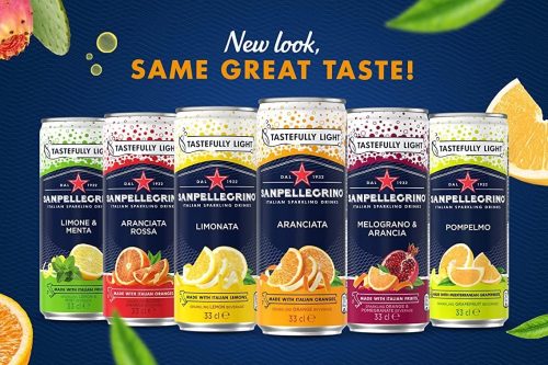 🦊San Pellegrino Italian Tastefully Light Sparkling Mixed Vareity Pack Soft Drink (24x330ml)- AUTO WIN 27/10