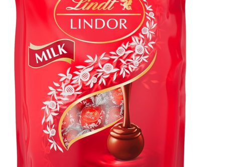 🦊Lindt Lindor Milk Chocolate Truffles Bag - Approx 80 balls, 1kg- AUTO WIN 28/10