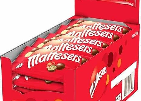 🦊 Maltesers Milk Chocolate | Full Box | Gift Box | Sharing Pack | 25 Bags x 37g-2 WINNERS - AUTO WIN