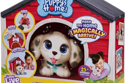 🦊Little Live Pets - My Puppy's Home Interactive Plush Toy Puppy & Kennel. 25+ Sounds & Reactions- AUTO WIN 28/10