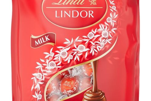 🦊Lindt Lindor Milk Chocolate Truffles Bag - Approx 80 balls, 1kg-AUTO WIN 09/10