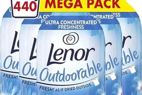 🦊 Lenor Outdoorable Fabric Conditioner Spring Awakening 440 Washes, 770ml x 8 -AUTO WIN