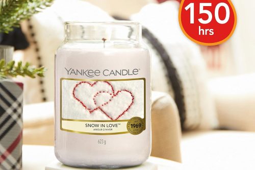 🦊Yankee Candle Scented Candle - Snow In Love Large Jar Candle - AUTO WIN 05/10