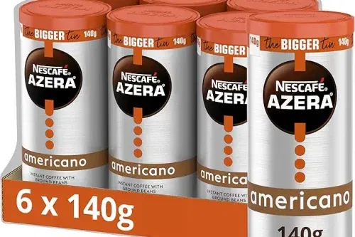 🦊 NESCAFÉ Azera Americano Instant Coffee 140g (Pack of 6)-AUTO WIN