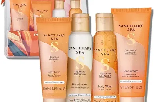 🦊 Sanctuary Spa Petite Retreat Gift Set, Vegan, Gift For Women, Birthday Gift, Womens Gift Sets, Body and Bath Set 2 WINNERS-AUTO WIN