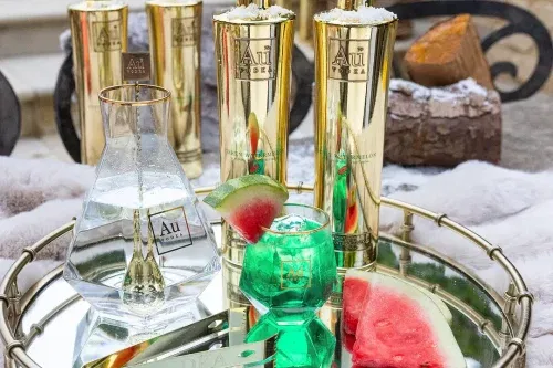 🦊AU VODKA GREEN WATERMELON 1X70CL- AUTO WIN 28/10