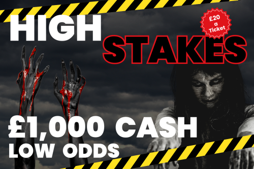 HIGH STEAKS CASH- £1000 CASH & £100 MILLER AND CARTER GIFT CARD -AUTO WIN